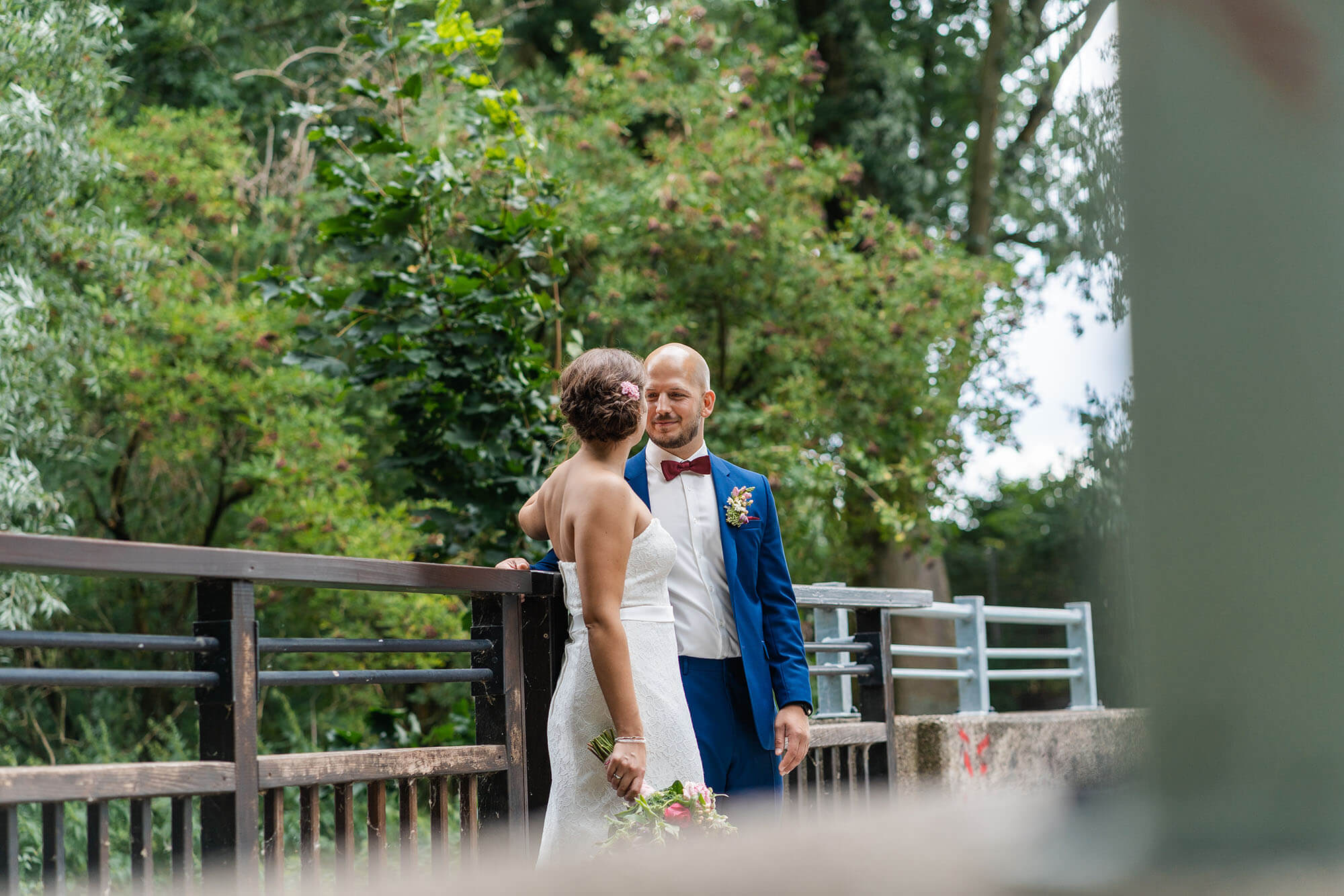 Brautpaar Sarah und Daniel, Hochzeit in Duisburg und Moers, Hochzeitsfotograf Markus Laghanke – Bild 22